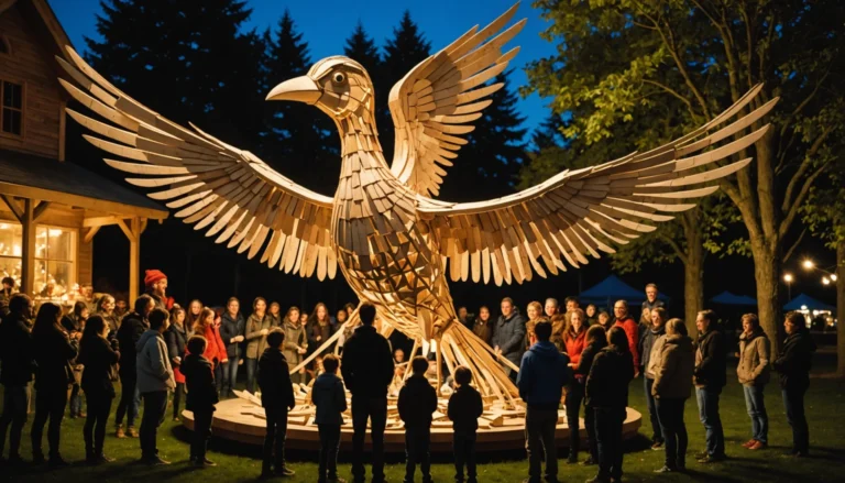 oiseau bois mobile