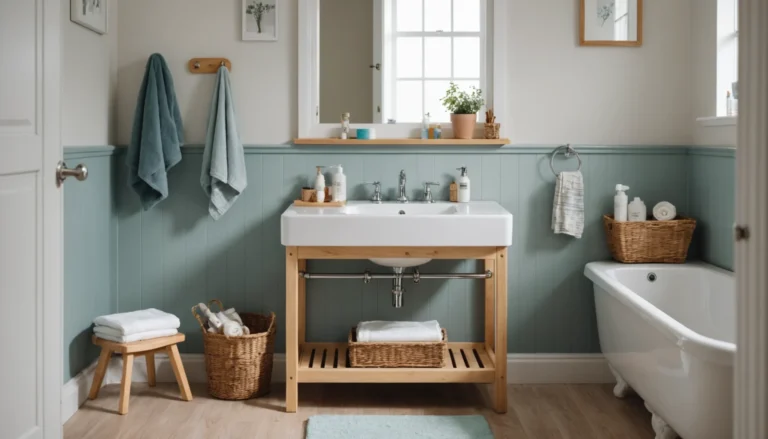 salle de bain montessori