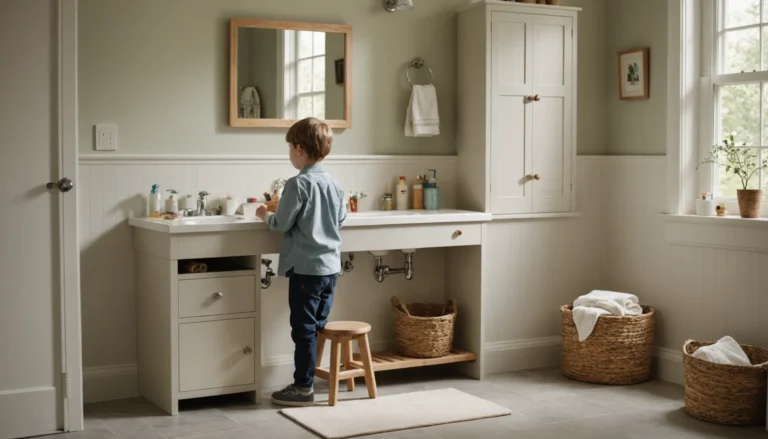 salle de bain montessori