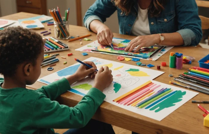 Idées_d_Activités_Créatives_pour_Éveiller_la_Imagination_des_Enfants_en_Famille